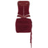Lace-up tube top leather hollow-out wrist hanging package hip skirt suit